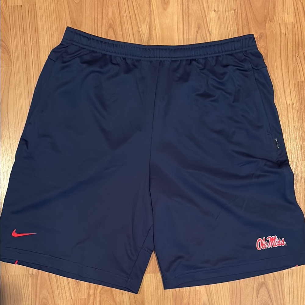 Navy ole miss Nike shorts. Brand new